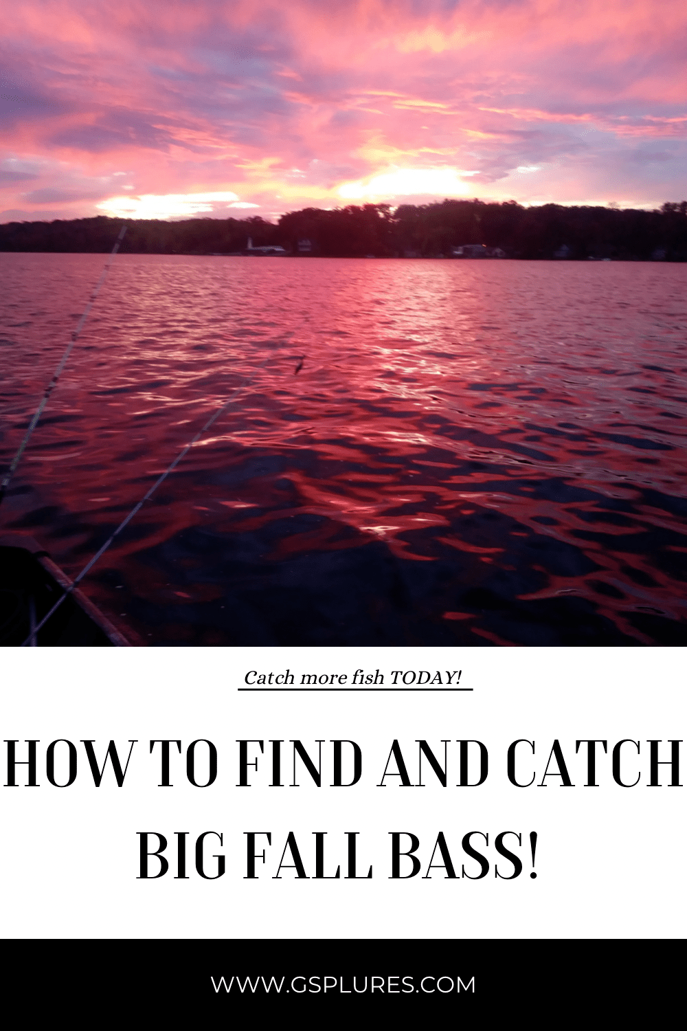How to find and catch big fall bass!